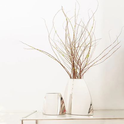 Lustre Arc Metall-Blumenvase Groß – Elegante Raffinesse Für Ihr Zuhause 6