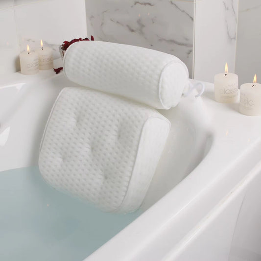 Luxus Ergonomisches Badekissen Weiß – Ultimativer Komfort Für Entspannung 1