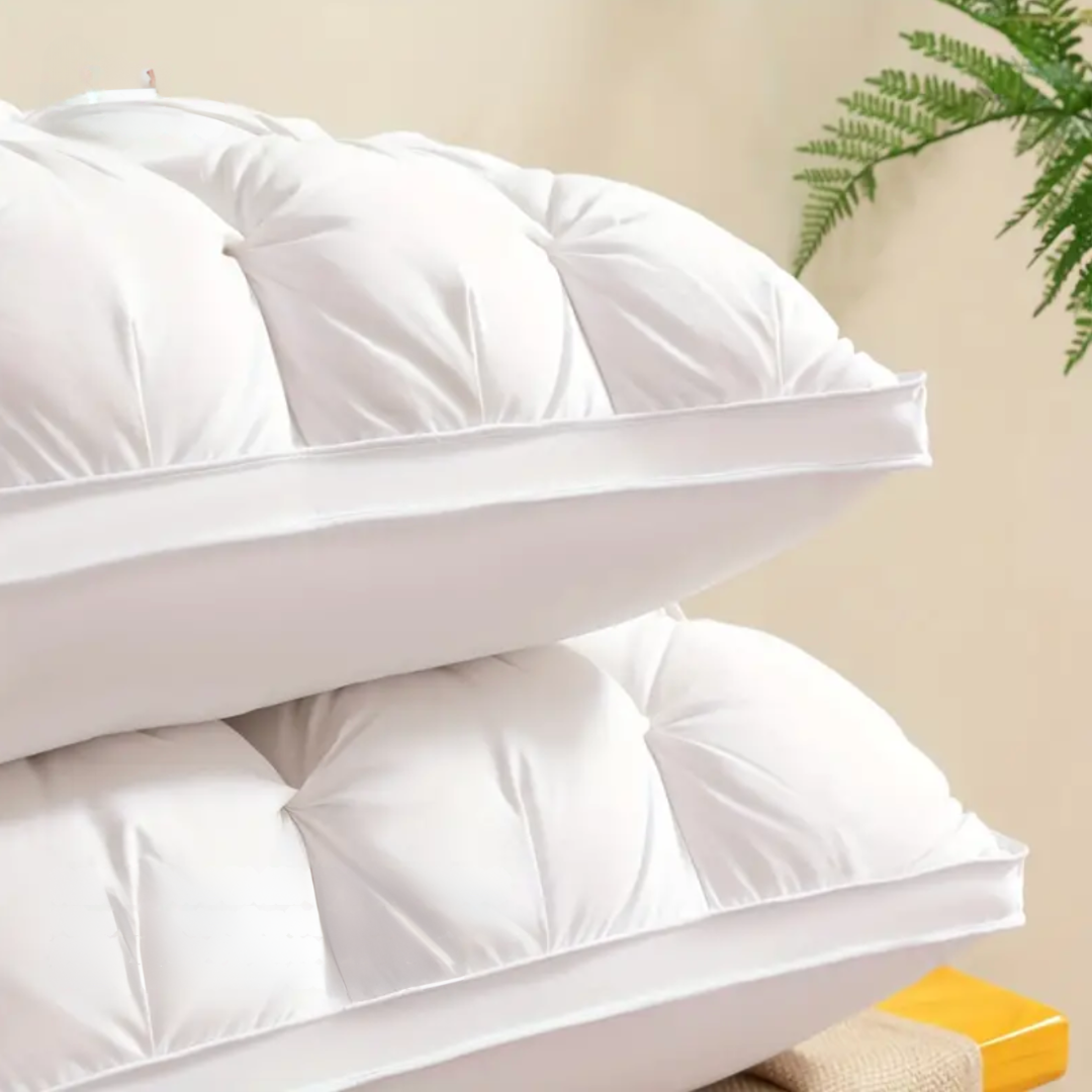 Luxus Gänsedaunenkissen – Ergonomische Unterstützung Für Erholsamen Schlaf 1