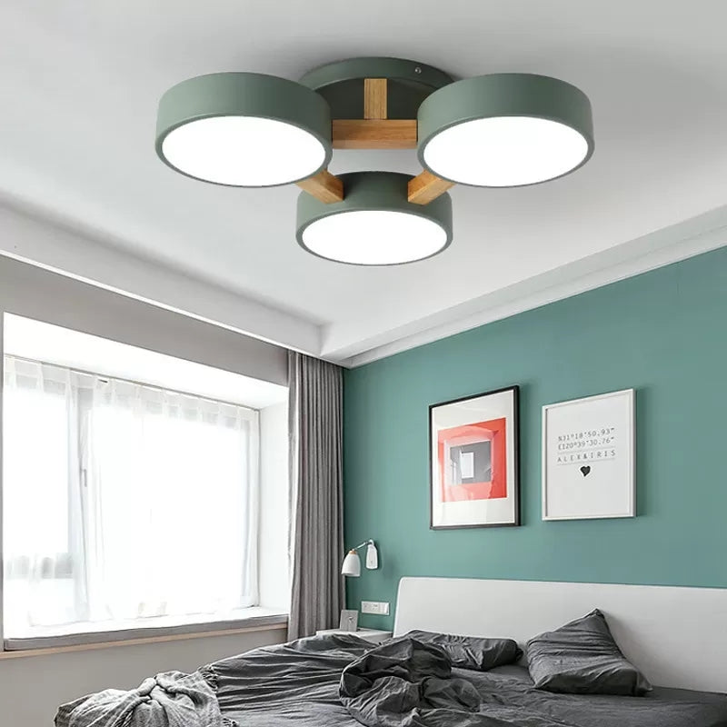 MacaronLight Metalltrommel-Deckenleuchte – Modernes Design für Stilvolle Räume 3