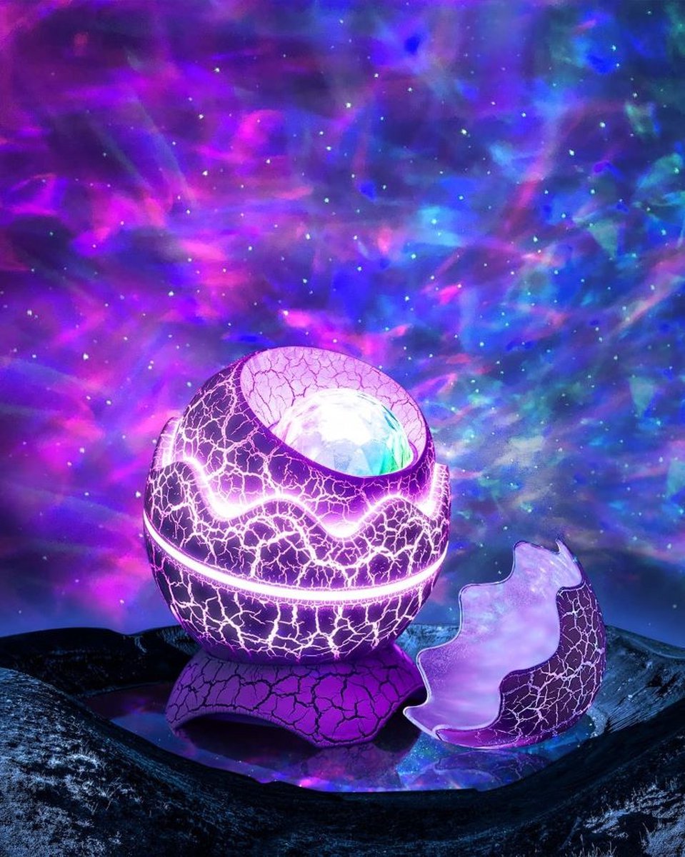 Magic Egg Projektor – Beruhigende Lichter und Klänge für Kinderzimmer 5