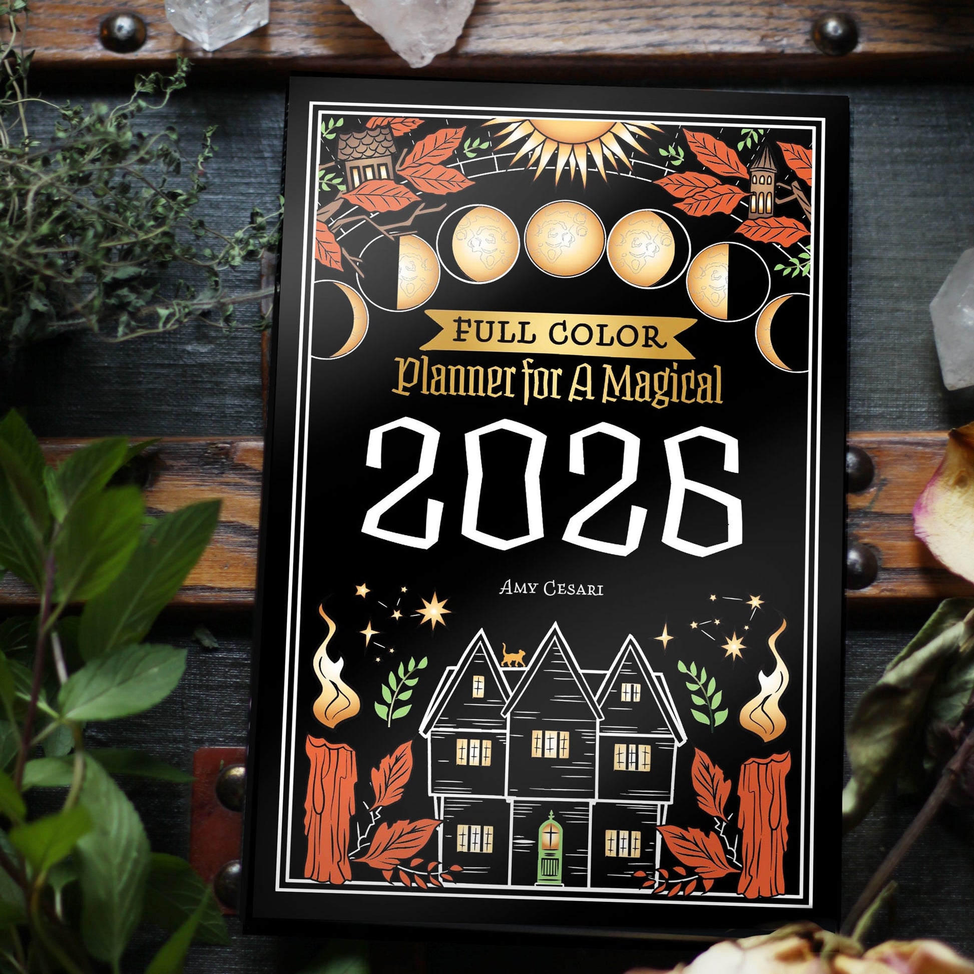 Magischer Planer 2026 Hexengarten – Kreative Intuition Für Jeden Tag 0