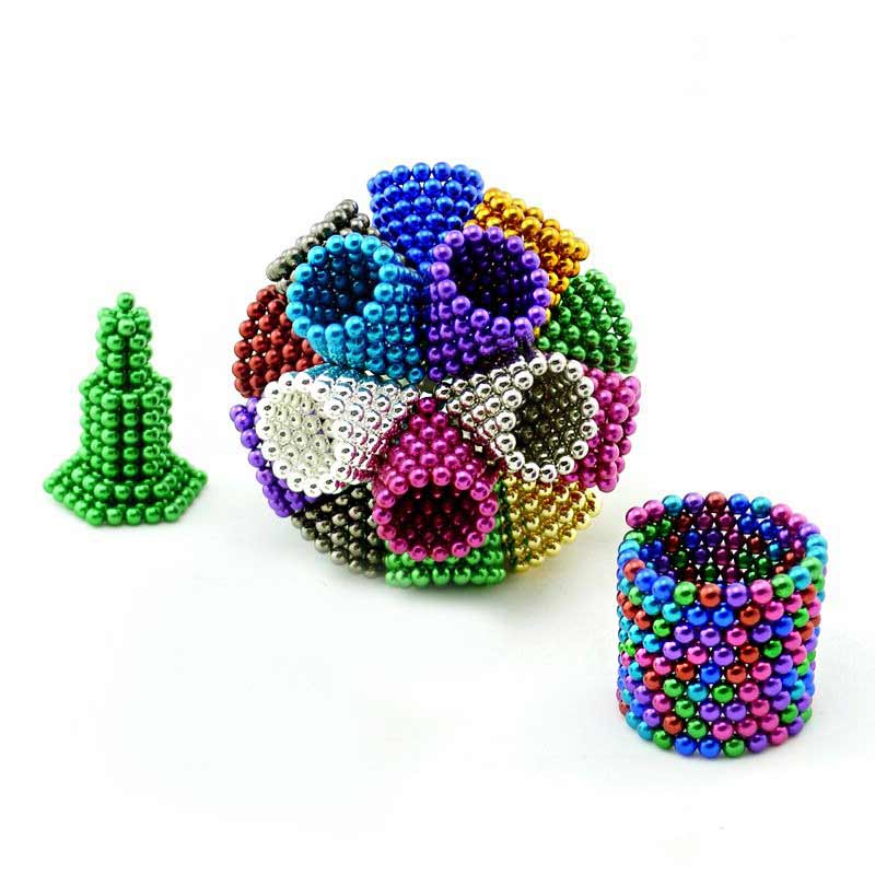 Magnetische Würfelkugeln 216 Stück – Kreatives Bastelmaterial Für Endlose Möglichkeiten 3