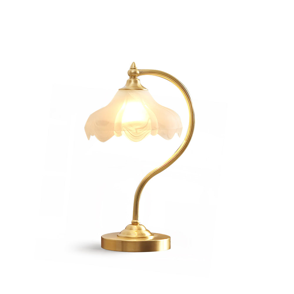 Magnolya Blüten Tischlampe – Elegante Lichtquelle Mit Natürlichem Flair 1