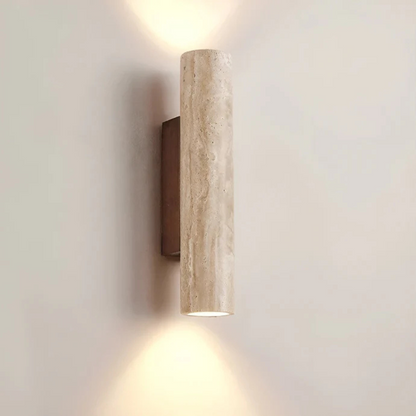 **Marmor LED Wandlampe – Einzigartiges Design mit Wabi Sabi Flair** 1