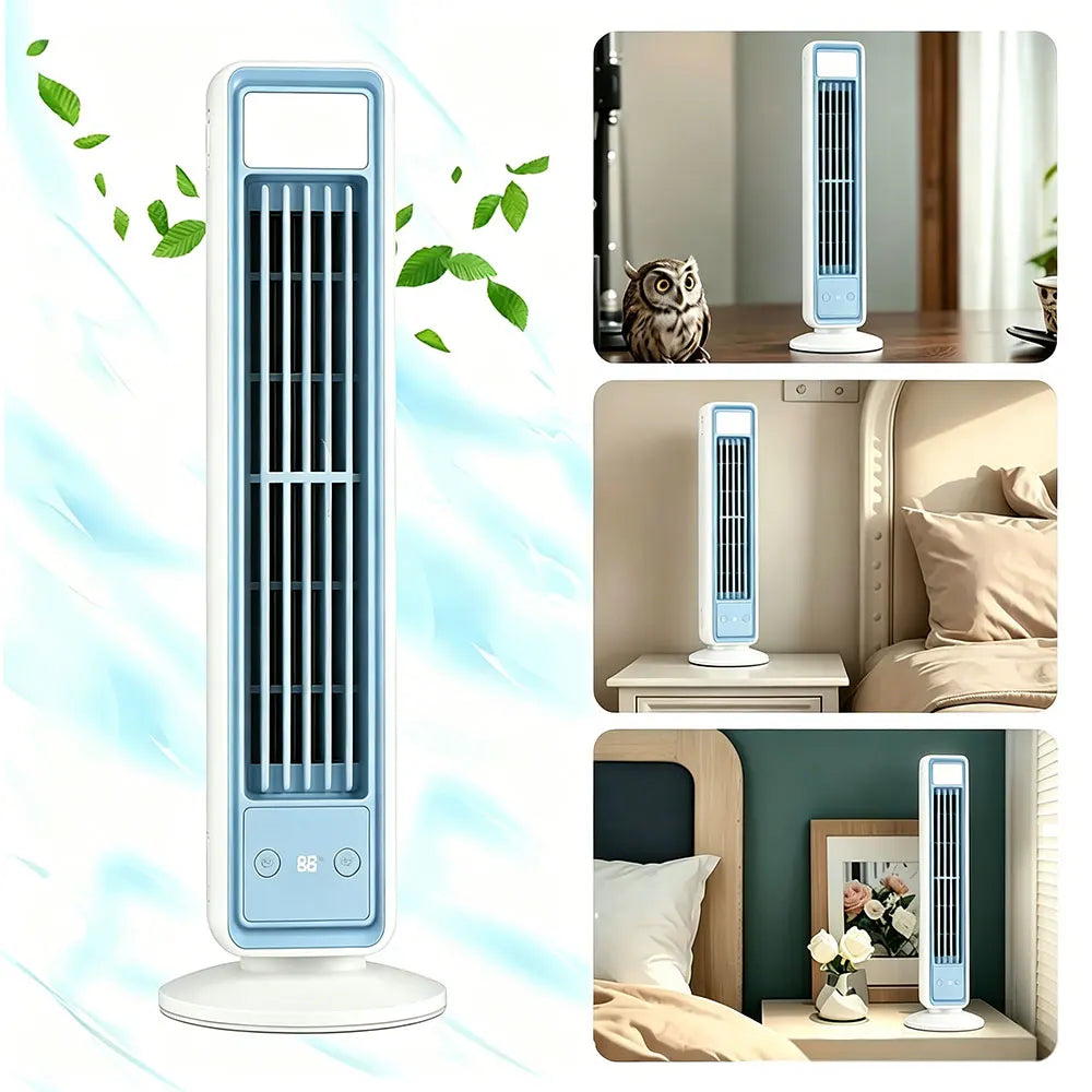 Mehrdimensionaler Turmventilator Blattlos – Geräuscharme Effiziente Luftzirkulation 7