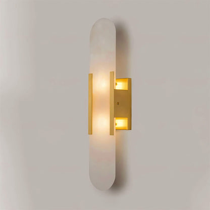 Melange Elongierte Alabaster Wandleuchte – Edle Lichtakzente Für Ihr Zuhause 9