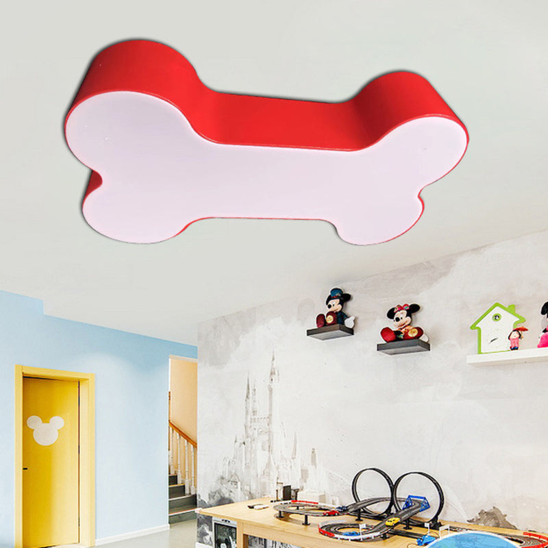 **Metall Hundeknochen LED Deckenleuchte – Bunte Kinderzimmerbeleuchtung** 3