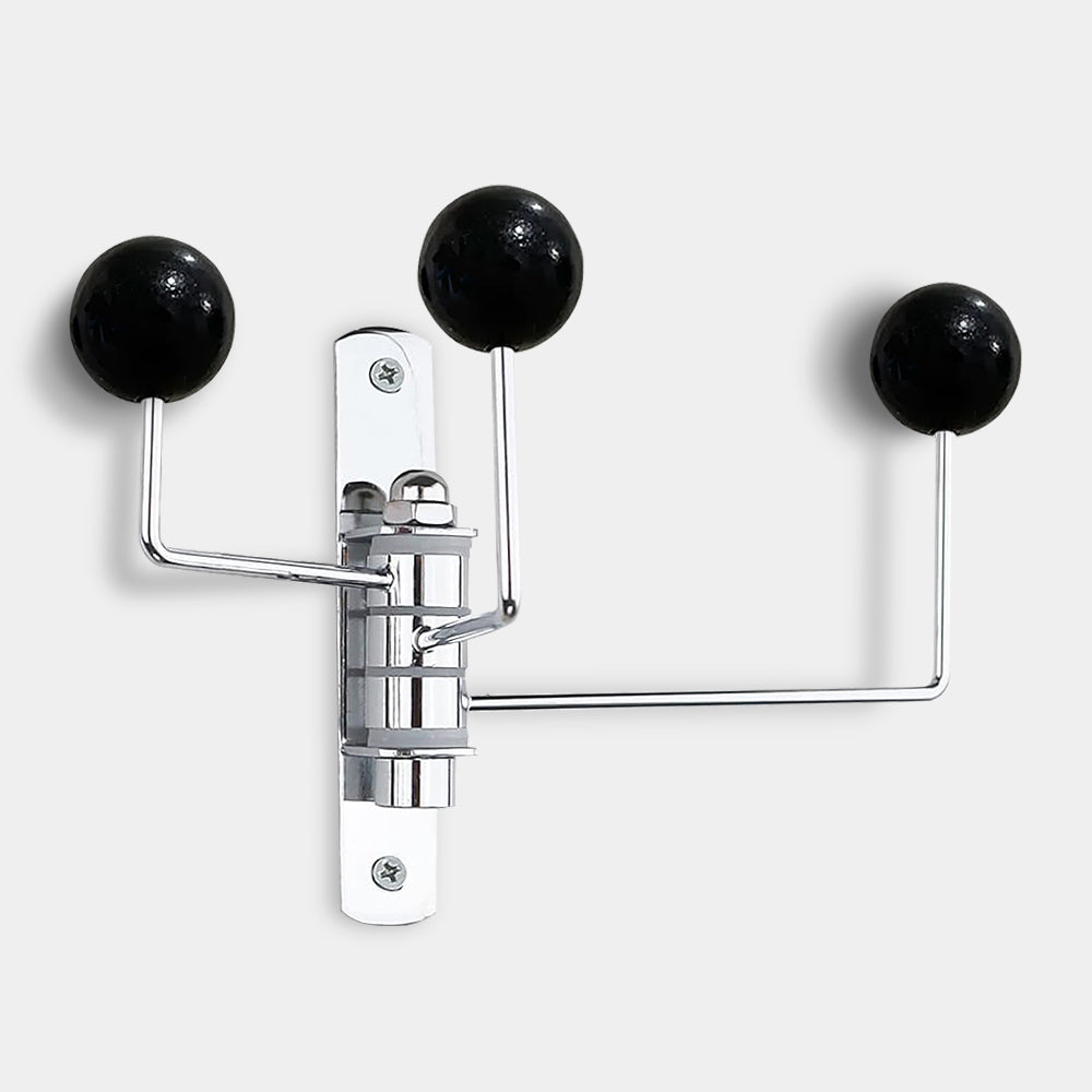 Mid-Century-Modern Wandhaken Mit Drei Kugeln – Elegante Raumgestaltung Für Jeden Stil 0