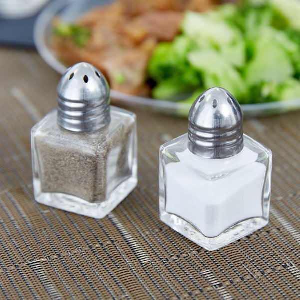 Mini-Salz- und Pfefferstreuer Edelstahl – Elegante Tischaccessoires für Genusserlebnisse 0