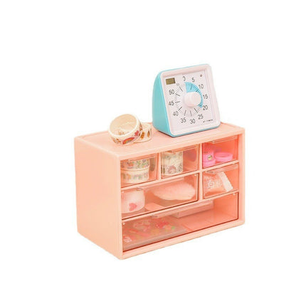 Mini Desktop Aufbewahrungsbox Mit Sechs Fächern – Praktische Ordnung Für Ihren Schreibtisch 4