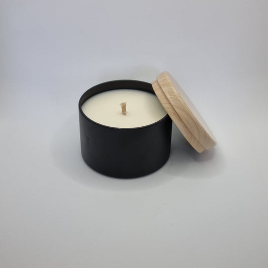 Minimalistische Duftkerze in Metalldose – Elegante Atmosphäre für Ihr Zuhause 0