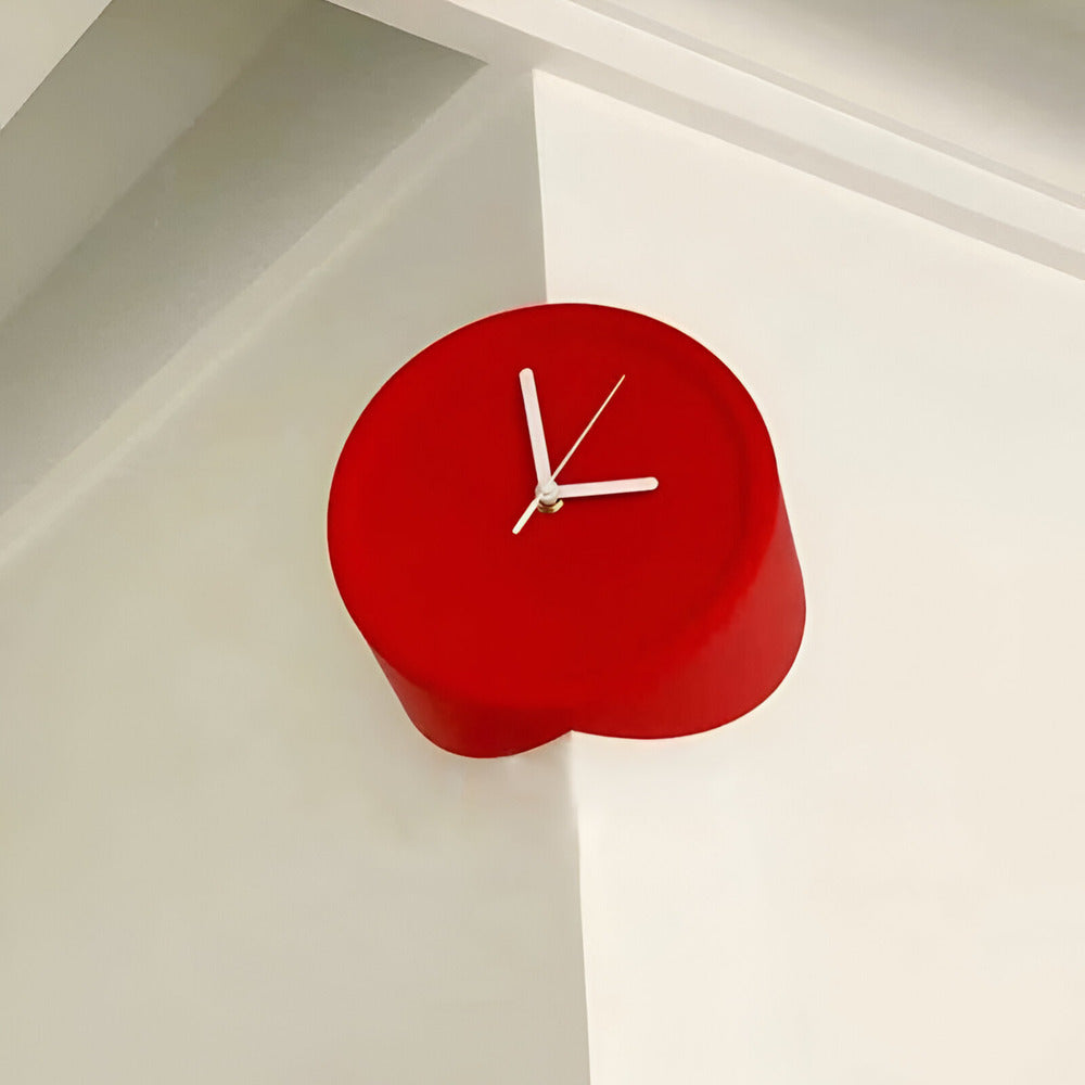 Minimalistische Eckwanduhr 30 Cm – Modernes Design Für Stilvolles Wohnen 0