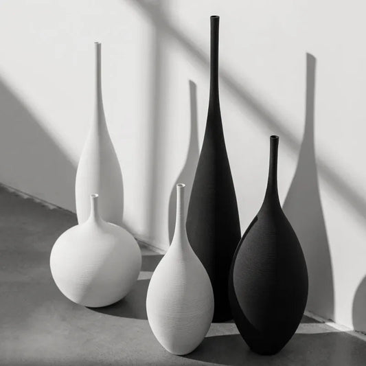 Minimalistische Matte Keramikvase – Stilvolle Akzente Für Ihr Zuhause 1