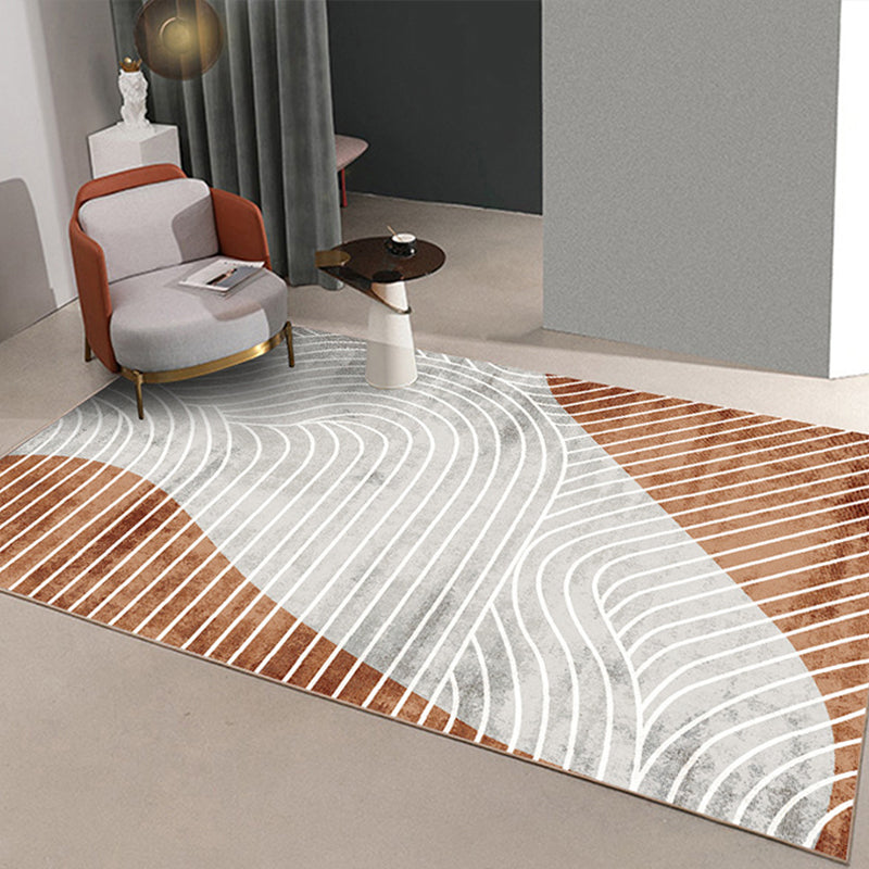 Minimalistischer Teppich Mit Streifenmuster – Pflegeleichter Stil Für Ihr Zuhause 0