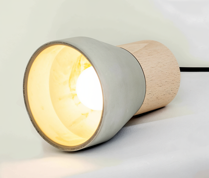 MixTint Pendelleuchte Beton Mit Holz – Urbane Eleganz Für Gemütliche Räume 3