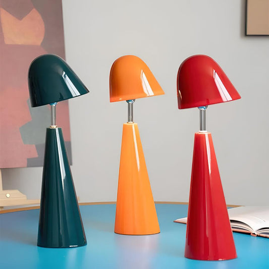 **Moderne Kabellose Tischlampe Kegelschirm – Künstlerisches Licht für Jeden Raum** 4