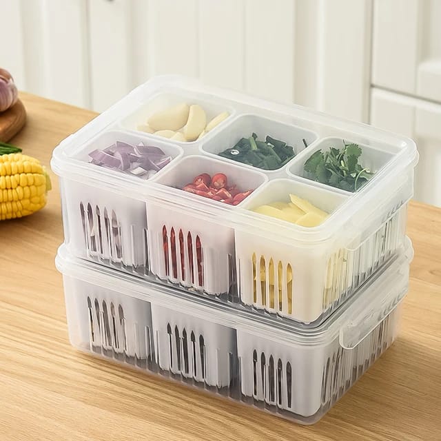 Moderne Kühlschrank-Aufbewahrungsboxen – Effiziente Ordnung Für Ihre Lebensmittel 4