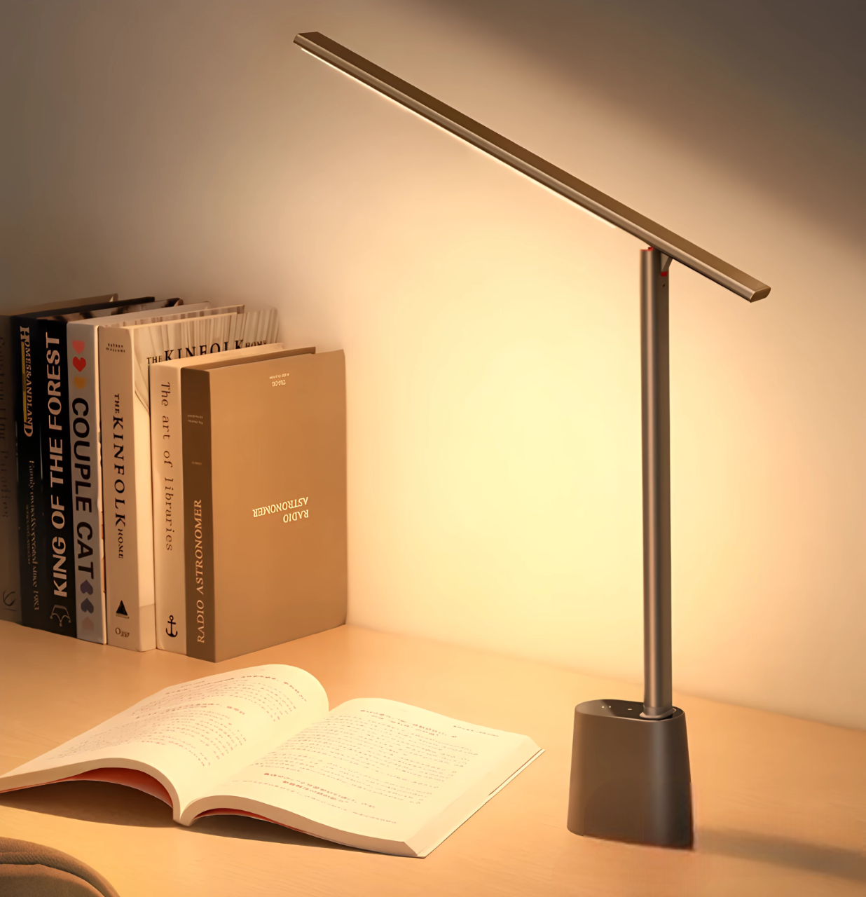 Moderne LED-Schreibtischlampe Schwarz – Elegante Beleuchtung Für Jeden Raum 1