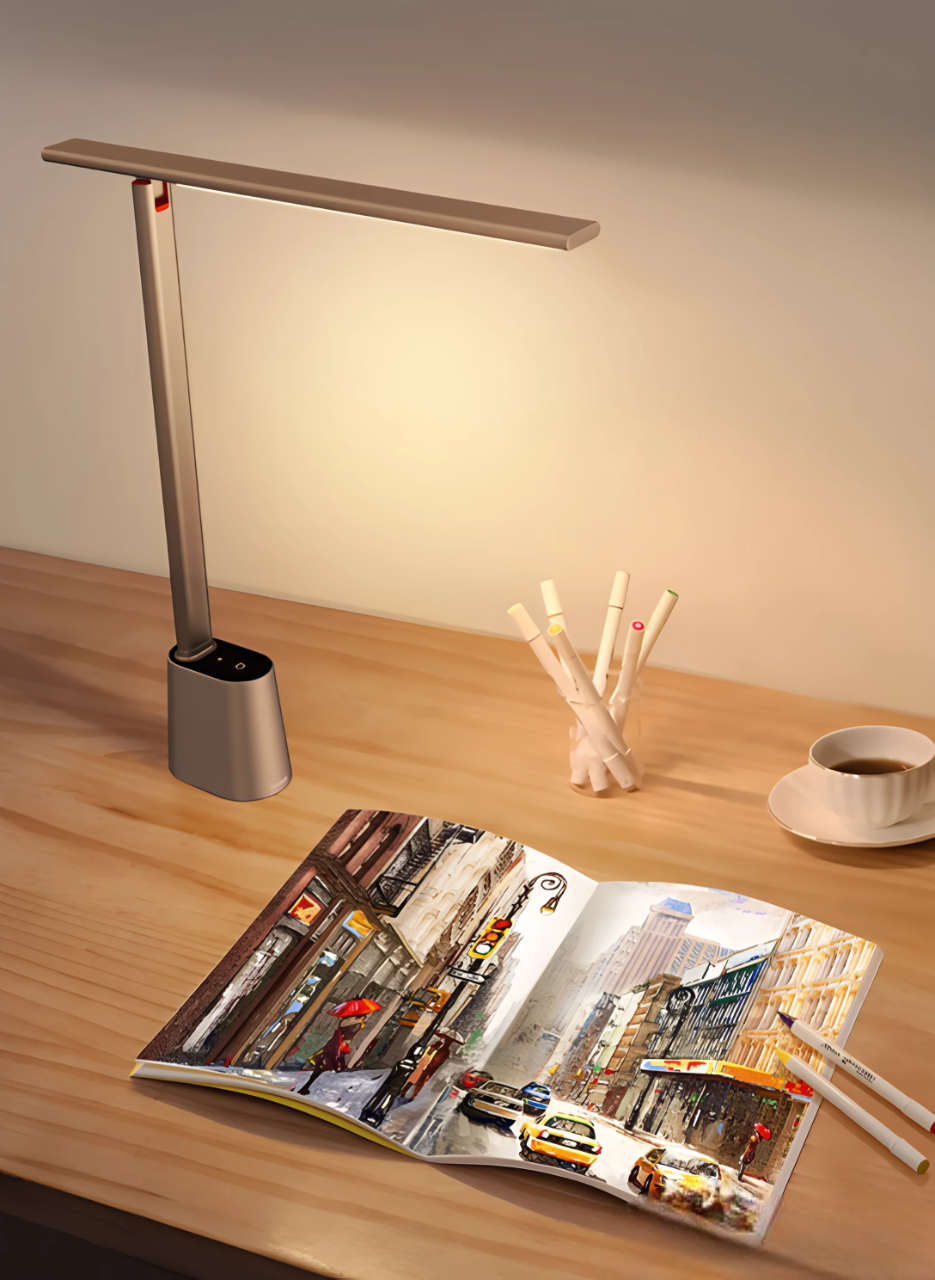 Moderne LED-Schreibtischlampe Schwarz – Elegante Beleuchtung Für Jeden Raum 2