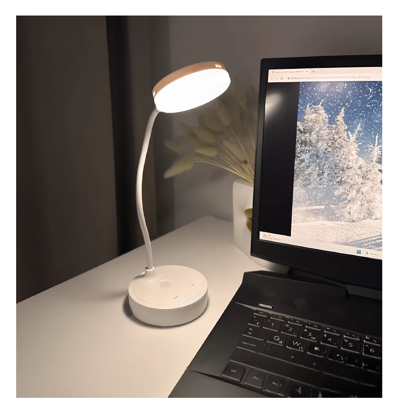 Moderne LED Leselampe Touch Steuerung – Sanfte Beleuchtung Für Entspanntes Lesen 4