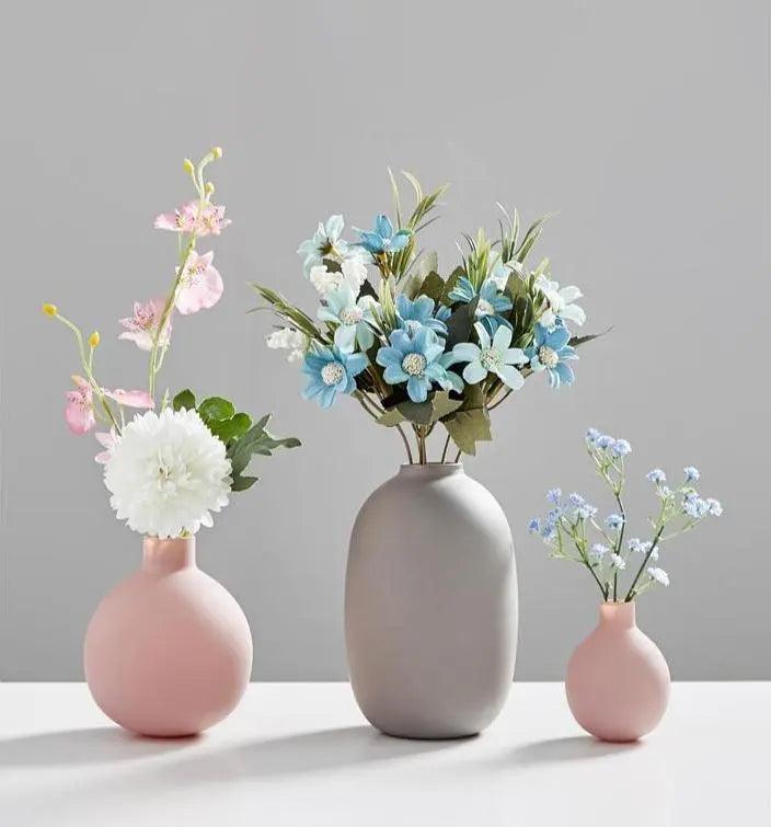 **Moderne Nordische Keramikvase** – Handgefertigte Eleganz für Ihr Zuhause 0