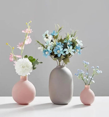 **Moderne Nordische Keramikvase** – Handgefertigte Eleganz für Ihr Zuhause 0