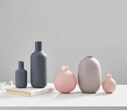 **Moderne Nordische Keramikvase** – Handgefertigte Eleganz für Ihr Zuhause 5