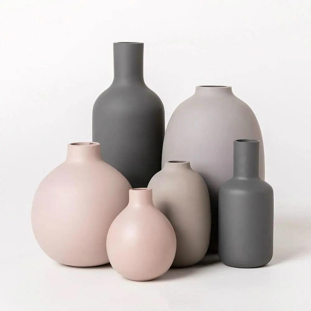 **Moderne Nordische Keramikvase** – Handgefertigte Eleganz für Ihr Zuhause 6