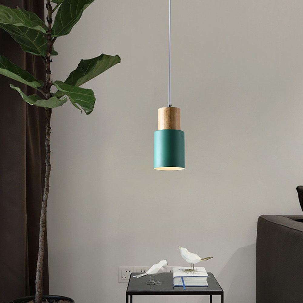 Moderne Pendelleuchte Holz Zylinder – Lebendige Lichtakzente für Ihr Zuhause 10