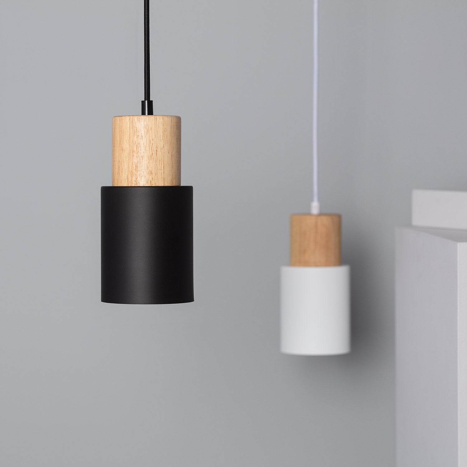 Moderne Pendelleuchte Holz Zylinder – Lebendige Lichtakzente für Ihr Zuhause 5
