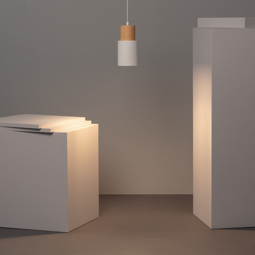 Moderne Pendelleuchte Holz Zylinder – Lebendige Lichtakzente für Ihr Zuhause 8