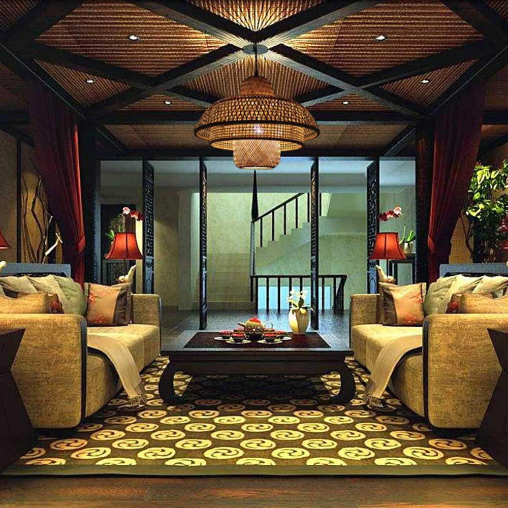Moderne Rattan-Pendelleuchte – Gemütliche Lichtakzente Für Ihr Zuhause 2