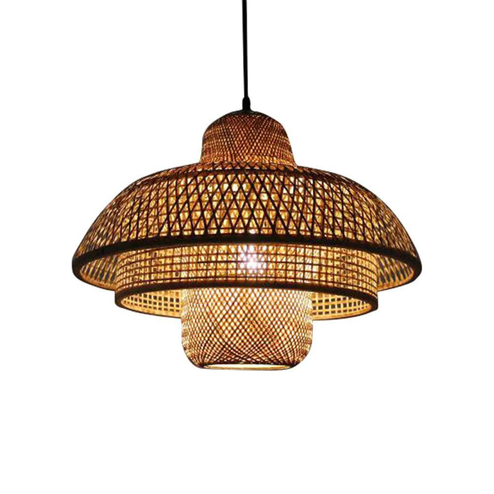 Moderne Rattan-Pendelleuchte – Gemütliche Lichtakzente Für Ihr Zuhause 4