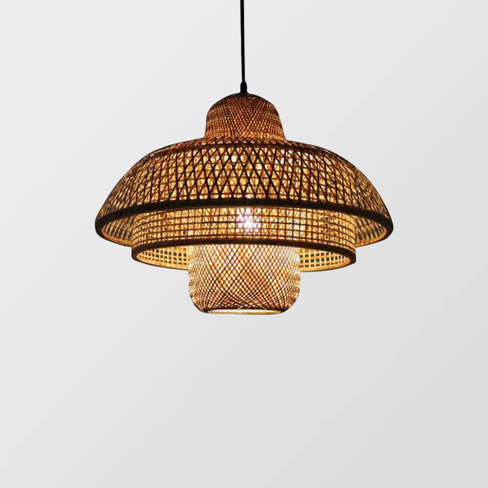 Moderne Rattan-Pendelleuchte – Gemütliche Lichtakzente Für Ihr Zuhause 5