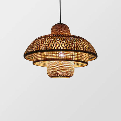 Moderne Rattan-Pendelleuchte – Gemütliche Lichtakzente Für Ihr Zuhause 5
