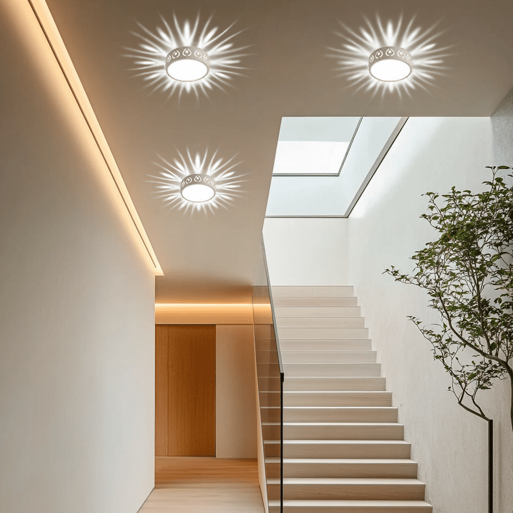 **Moderne Runde LED-Deckenleuchte** – Energieeffiziente Beleuchtung für Ihr Zuhause 2