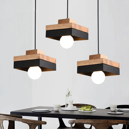 Moderner Holz-Kronleuchter – Elegante Atmosphäre für Ihr Zuhause 1