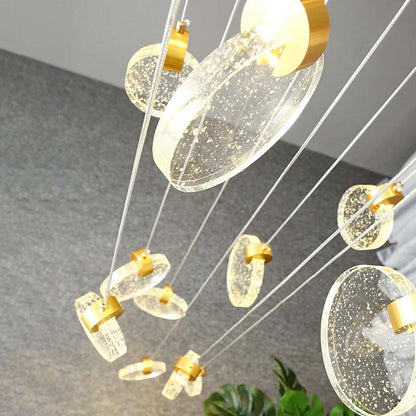 Moderner Wohnzimmer-Kronleuchter Goldstahl – Elegantes Licht Für Stilvolle Räume 3