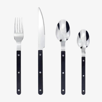 Modernes Besteckset Edelstahl Schwarz – Stilvolle Eleganz Für Jedes Dinner 0
