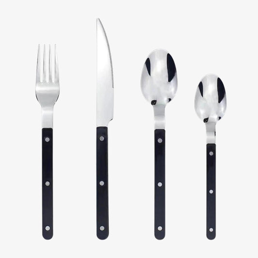 Modernes Besteckset Edelstahl Schwarz – Stilvolle Eleganz Für Jedes Dinner 0