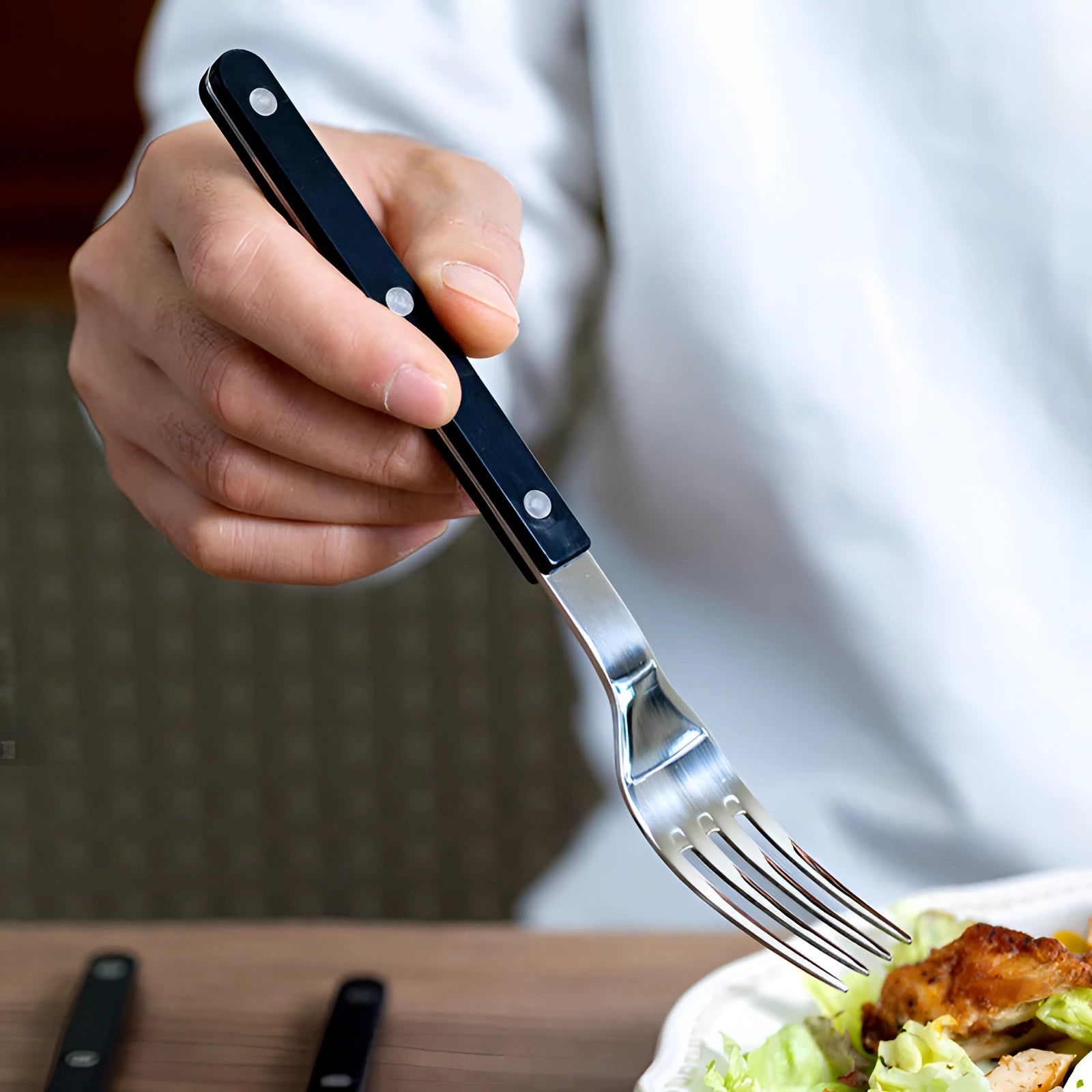 Modernes Besteckset Edelstahl Schwarz – Stilvolle Eleganz Für Jedes Dinner 3