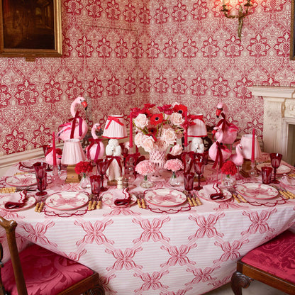 Mrs. Alice Servietten Set Pink Rot – Elegante Akzente Für Romantische Anlässe 2
