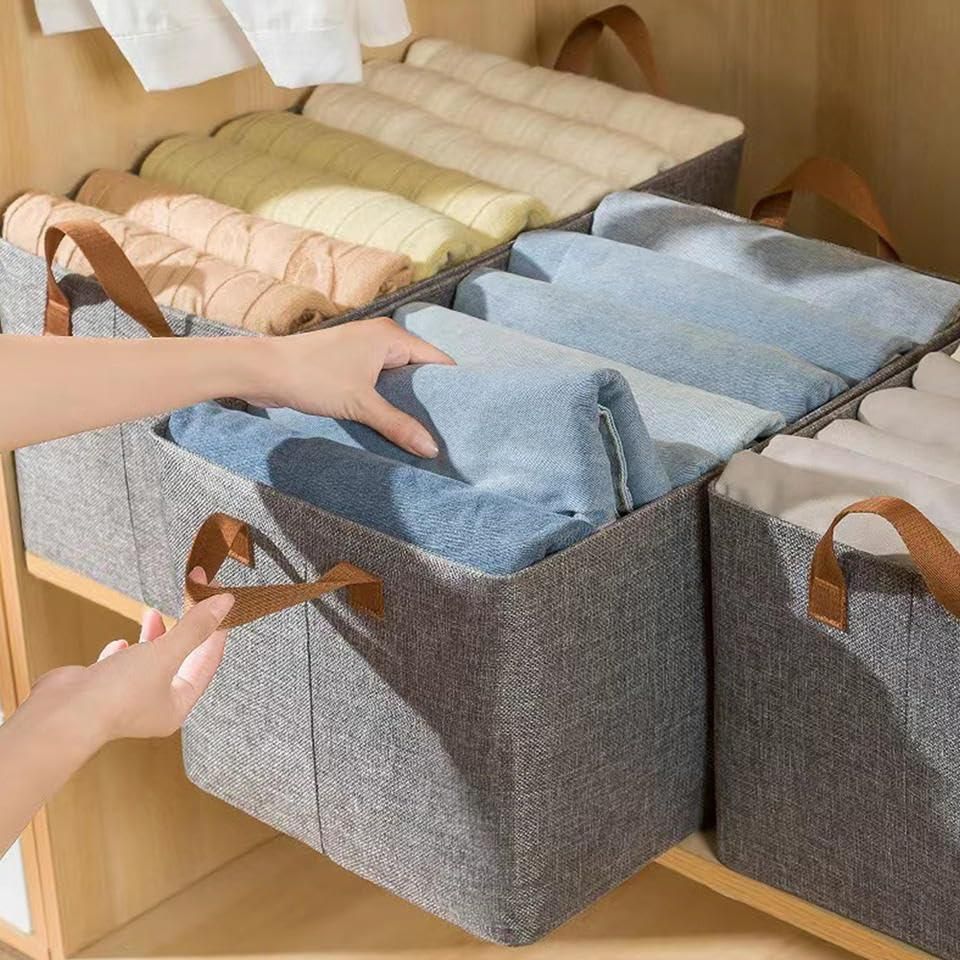 Multifunktionaler Falt-Kleiderschrank Beige – Praktische Aufbewahrung Für Ihre Kleidung 0