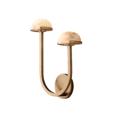 MushyGlo Alabaster-Wandlampe – Stilvolles Licht Für Elegante Räume 0