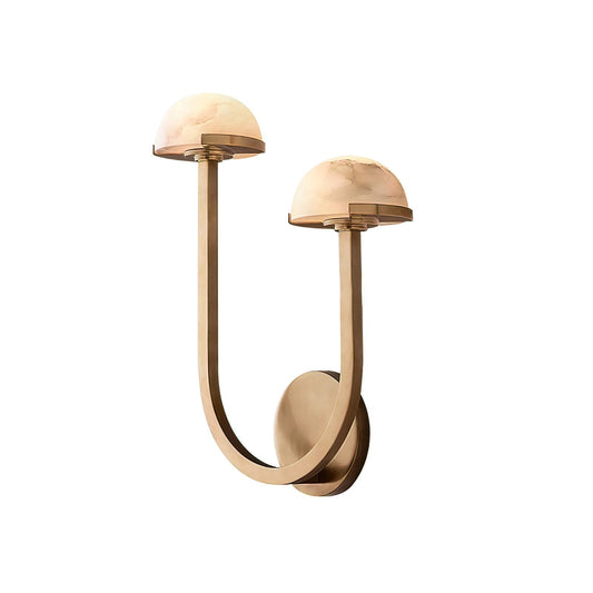 MushyGlo Alabaster-Wandlampe – Stilvolles Licht Für Elegante Räume 0