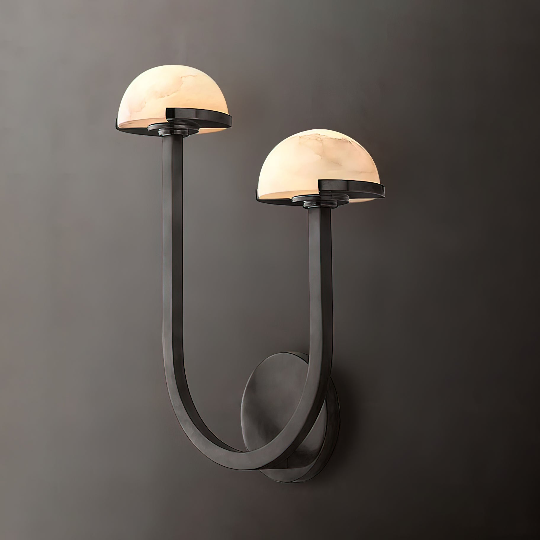 MushyGlo Alabaster-Wandlampe – Stilvolles Licht Für Elegante Räume 4
