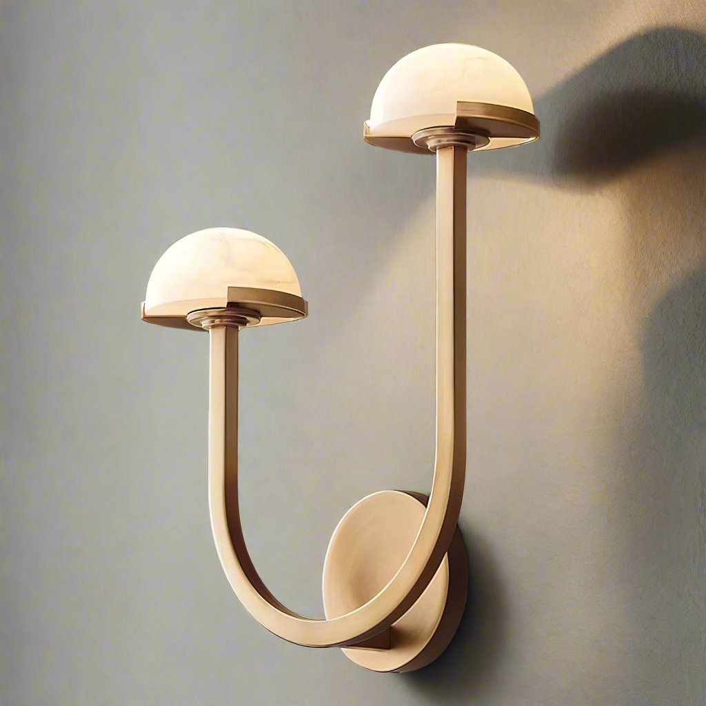 MushyGlo Alabaster-Wandlampe – Stilvolles Licht Für Elegante Räume 5