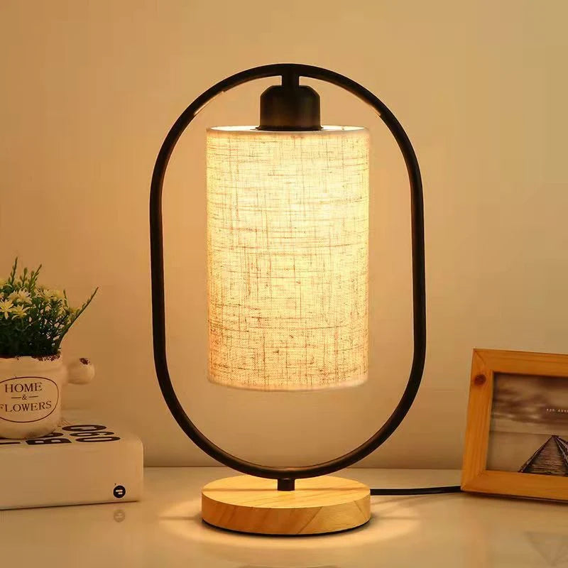 **Nachttischlampe Holz Industriestil – Stilvolle Beleuchtung für Ihr Zuhause** 0