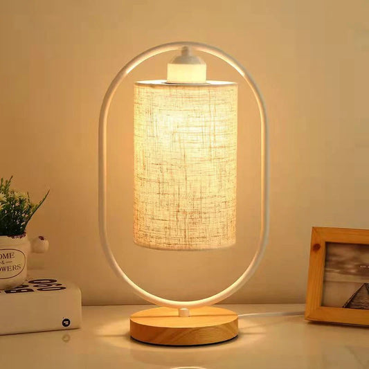**Nachttischlampe Holz Industriestil – Stilvolle Beleuchtung für Ihr Zuhause** 1